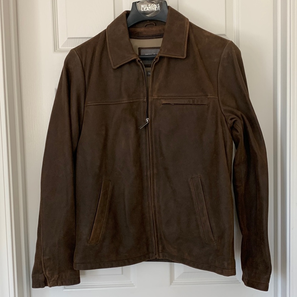 Wilsons Leather Men 100% real leather jacket